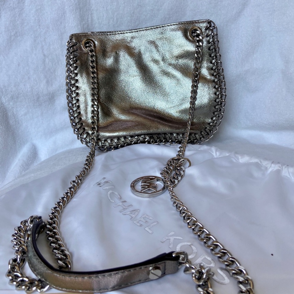 Michael Kors silver purse